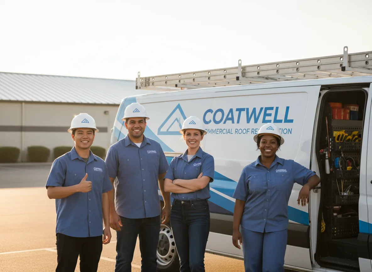 Commercial roof coating company in Plainfield, OH